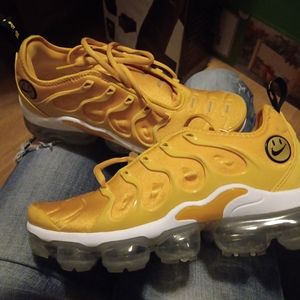 Nike Vmax AirMax Happy Bob Marley WuTang Yellow Womens Sneakers